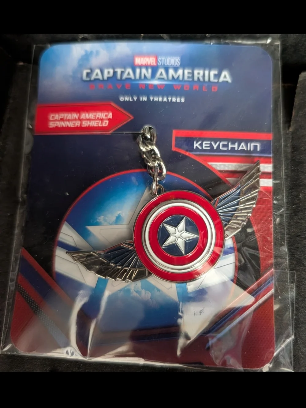 Marvel Captain America Brave New world keychain